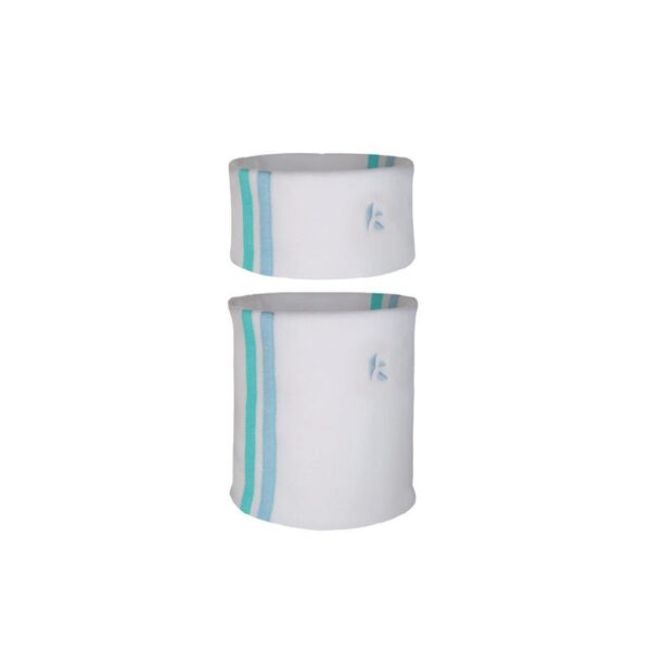 White w. double aqua