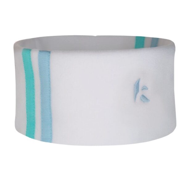 White w. double aqua